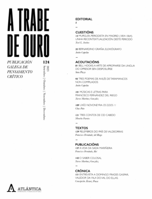 124. A TRABE DE OURO. PUBLICACIÓN GALEGA DE PENSAMENTO CRITICO
