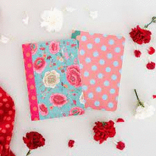 PACK 2 CUADERNOS COSIDOS ROCIO PERALTA