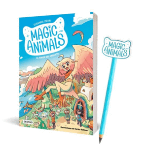 PACK MAGIC ANIMALS 1+ LAPIZ GATO