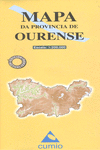 MAPA PROVINCIA OURENSE 2016