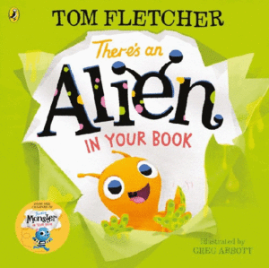 THERES AN ALIEN IN YOUR BOOK