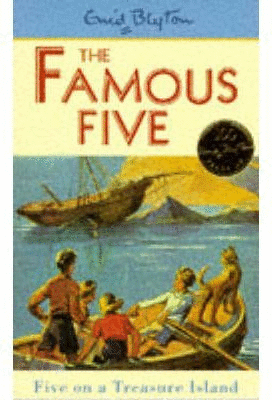 FAMOUS FIVE VIVE ON A TREASURE ISLAND N 1