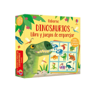 DINOSAURIOS. LIBRO Y JUEGOS DE EMPAREJAR