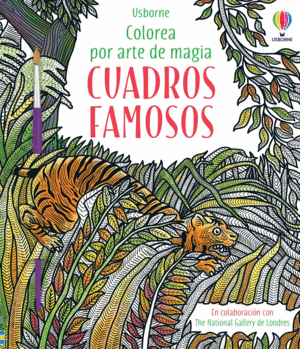 CUADROS FAMOSOS. COLOREA POR ARTE DE MAGIA