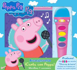 CANTA CON PEPPA! MICROFONO Y CANCIONERO BBM MIC