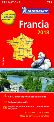 MAPA NATIONAL FRANCIA
