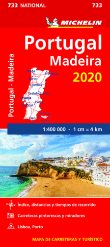 MAPA NATIONAL PORTUGAL, MADEIRA 2020