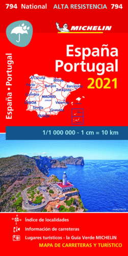 MAPA NACIONAL ESPAÑA - PORTUGAL ALTA RESISTENCIA 2021
