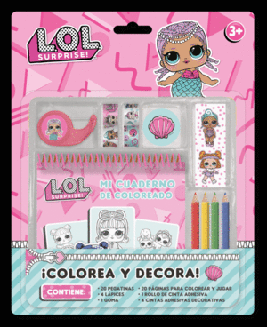 COLOREA Y DECORA! L.O.L. SURPRISE!