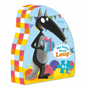 MA BOITE PUZZLE LOUP. AUZOU.