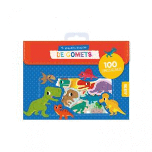 MI PEQUEO ESTUCHE DE GOMETS DE DINOSAURIOS