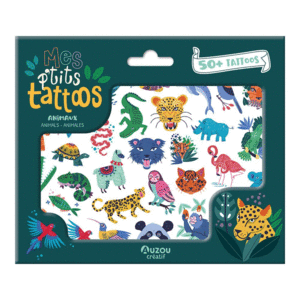 MIS PEQUEOS TATTOOS ANIMALES. AUZOU