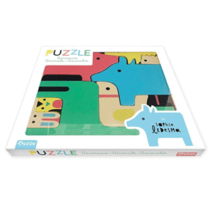PUZLE SOPHIE LEDESMA ANIMALES. AUZOU