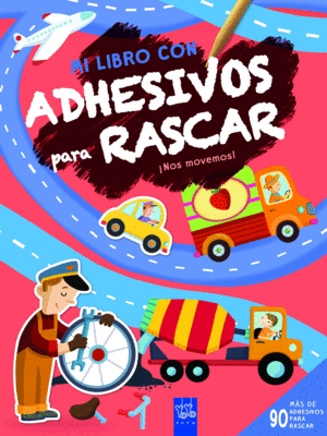 �NOS MOVEMOS! MI LIBRO CON ADHESIVOS PARA RASCAR