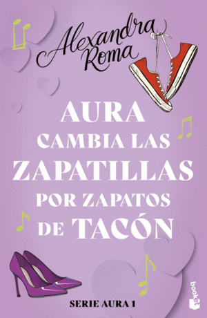 AURA CAMBIA LAS ZAPATILLAS POR ZAPATOS DE TACON (SERIE AURA 1)