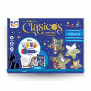 KIT PROYECTOR CUENTOS CLASICOS 1 - CAJA CON PROYECTOR