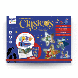 KIT PROYECTOR CUENTOS CLASICOS 2 - CAJA CON PROYECTOR