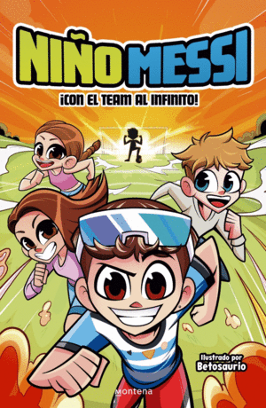 NIO MESSI CON EL TEAM AL INFINITO!