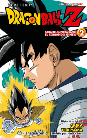 DRAGON BALL Z ANIME COMICS SAGA DEL COMANDO GINEW N 02/06