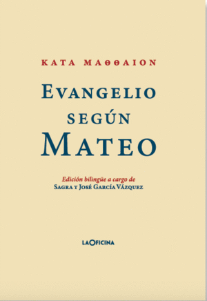 EVANGELIO SEGN MATEO