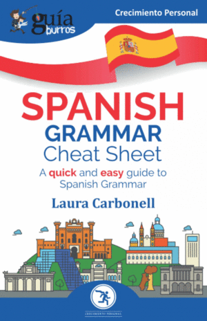 GUIABURROS SPANISH GRAMMAR CHEAT SHEET