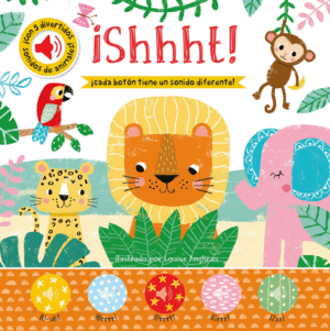 SHHHT- LIBRO SONORO- 5 SONIDOS ANIMALES