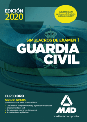 GUARDIA CIVIL SIMULACROS DE EXAMEN 1