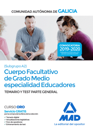 CUERPO FACULTATIVO DE GRADO MEDIO DE LA COMUNIDAD AUTONOMA DE GALICIA (SUBGRUPO