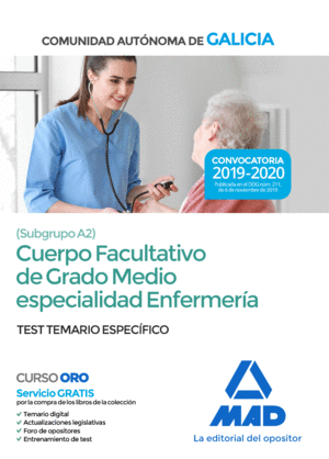 CUERPO FACULTATIVO DE GRADO MEDIO DE LA COMUNIDAD AUTONOMA DE GALICIA (SUBGRUPO