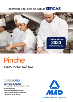PINCHE DEL SERVICIO GALLEGO DE SALUD. TEMARIO ESPECIFICO