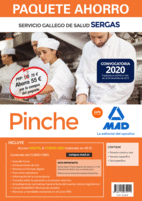 PAQUETE AHORRO PINCHE DEL SERVICIO GALLEGO DE SALUD. AHORRA 55  (INCLUYE TEMARIO COMN Y TEST; TEMARIO ESPECFICO; TEST ESPECFICO Y ACCESO A CURSO O