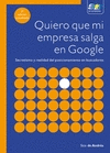 QUIERO QUE MI EMPRESA SALGA EN GOOGLE. 3 EDICION ACTUALIZADA
