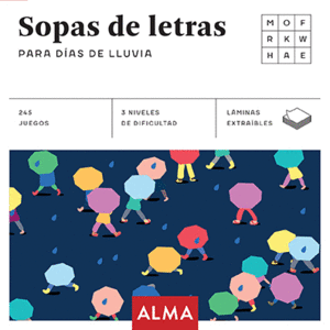 SOPA DE LETRAS PARA DIAS DE LLUVIA (CUADRADOS DE DIVERSION)