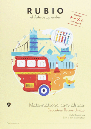 MATEMATICAS CON ABACO 9