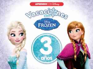 VACACIONES CON FROZEN. 3 AOS (APRENDO CON DISNEY)