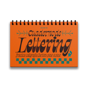 CUADERNO DE LETTERING CALIGRAFIA CURIOOS