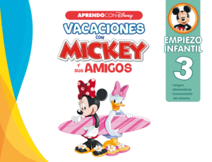 CUADERNO VACACIONES MICKEY 3 AOS