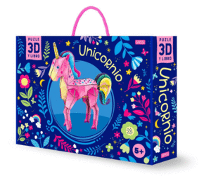 UNICORNIO. 3D NI�OS. CON MAQUETA. EDIC. ILUSTRADO (ESPA�OL)