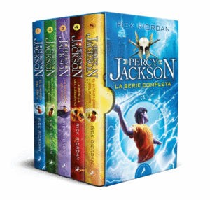 PACK PERCY JACKSON Y LOS DIOSES DEL OLIMPO - LA SERIE COMPLETA