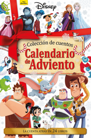 DISNEY. CALENDARIO DE ADVIENTO. LA CUENTA ATRAS EN 24 LIBROS
