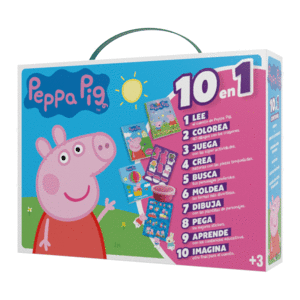MALETIN 10 EN 1. PEPA PIG