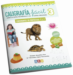 CALIGRAFIA FACIL 3. CONSONANTES EN MAYUSCULA T,L,F
