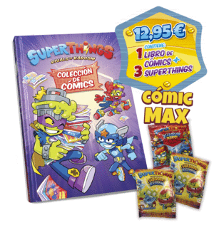 LIBRO COLECCIONISTA COMICS SUPERTHINGS - KK Y GK SERIES - VERSION