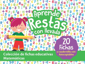 CAJAS EDUCATIVAS. MATEMATICAS: APRENDE RESTAS CON LLEVADA.