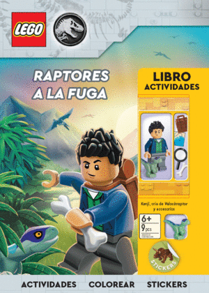 RAPTORES A LA FUGA. KENJI, CRA DE VELOCIRRAPTOR Y ACCESORIOS