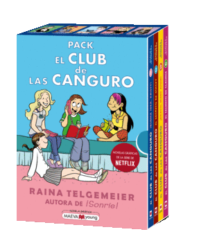 CLUB DE LAS CANGUROS - ESTUCHE 1 AL 4