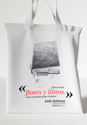 BOLSA FLORES Y LIBROS