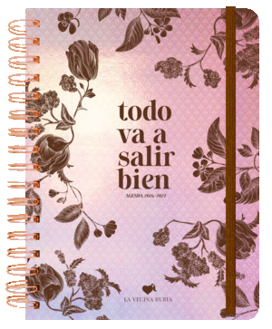 AGENDA ESCOLAR LA VECINA RUBIA SEMANA/VISTA