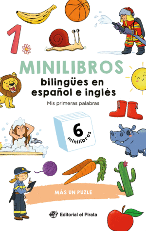 MINILIBROS BILINGES EN ESPAOL E INGLES - MIS PRIMERAS PALABRAS