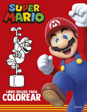 SUPER MARIO: LIBRO DELUXE PARA COLOREAR (COLECCION SUPER MARIO)